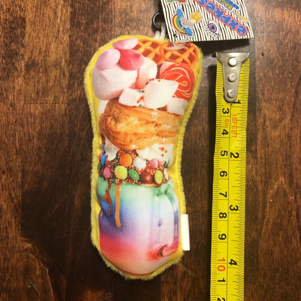 Dessert float backpack clip (or mini pillow!) 😍